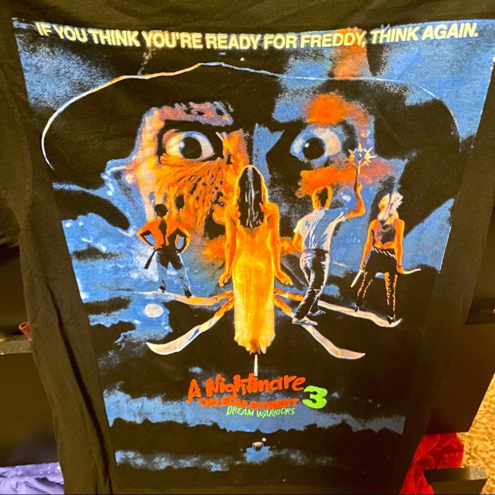 A Nightmare on Elm Street 3: Dream Warriors Shirt sz Small